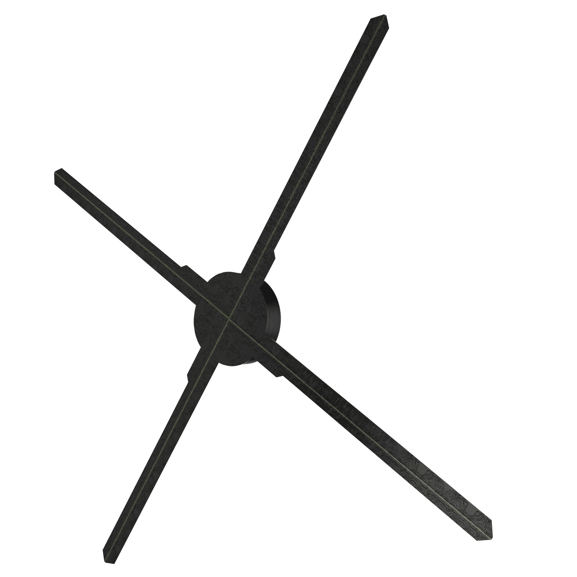 Ventilador holográfico Broki
